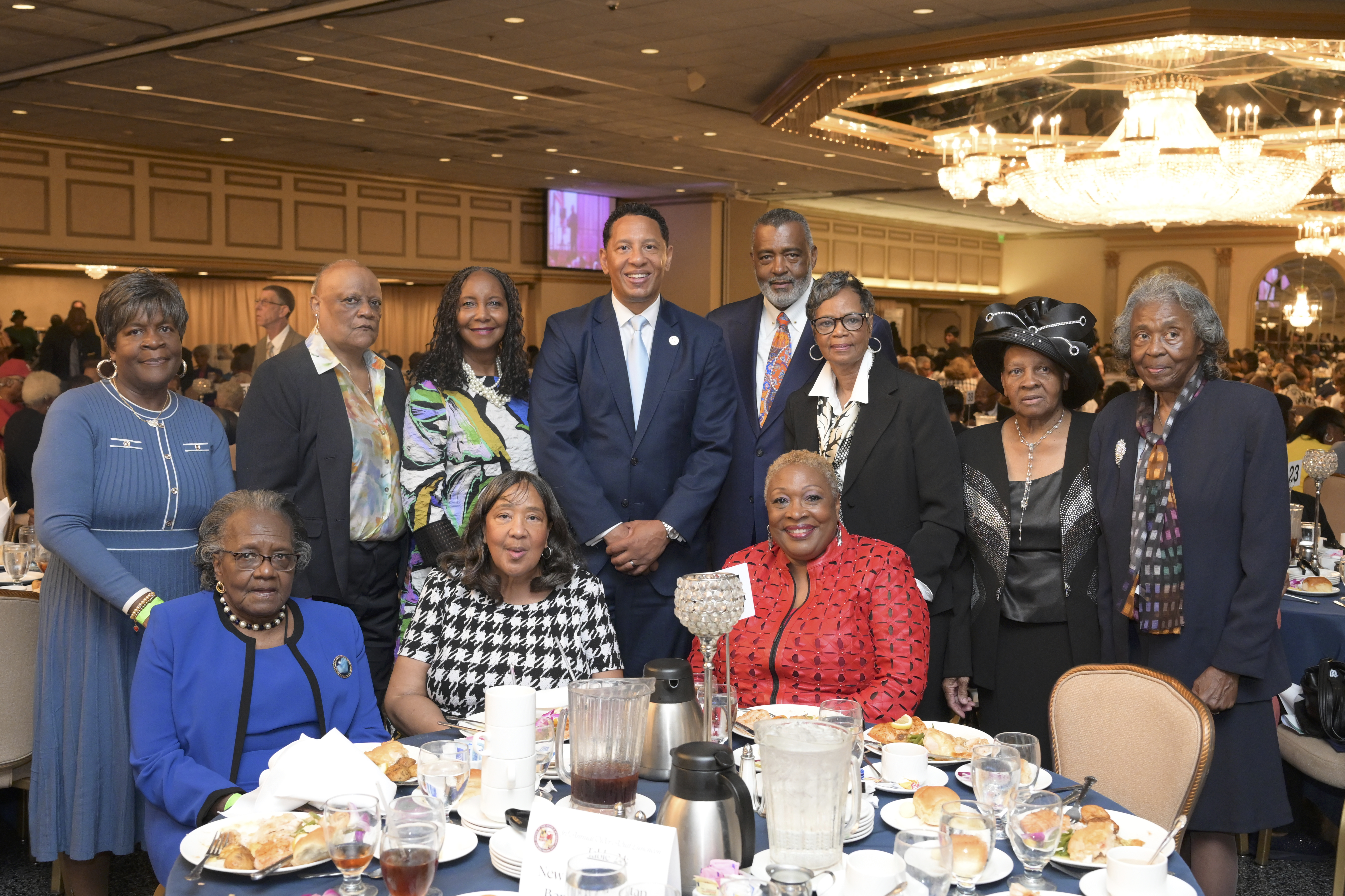 Older persons brunch photo
