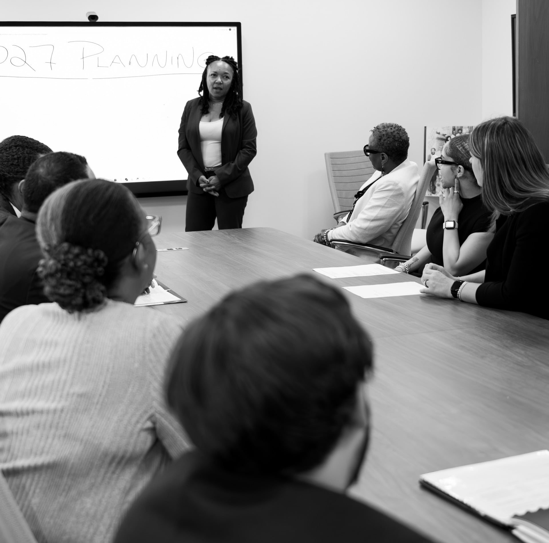 staff meeting photo